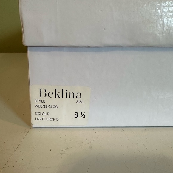 Beklina Wedge Clog size 8.5 Light Orchid - Picture 5 of 5